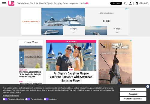 Screenshot of the audited page (Desktop 1440×900)