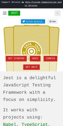 Screenshot of the audited page (Mobile 375×812)