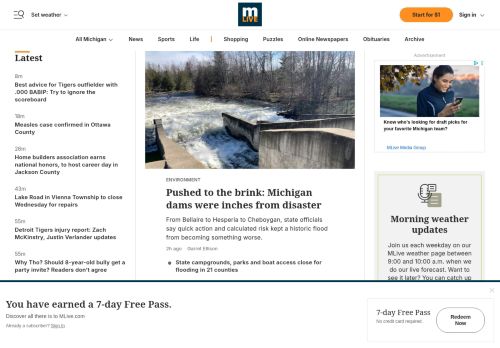 Screenshot of the audited page (Desktop 1440×900)