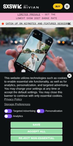 Screenshot of the audited page (Mobile 375×812)