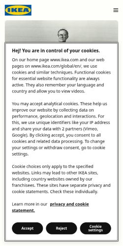 Screenshot of the audited page (Mobile 375×812)