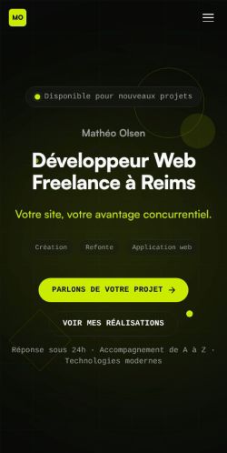 Screenshot of the audited page (Mobile 375×812)