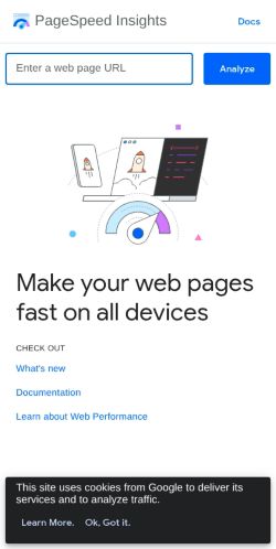Screenshot of the audited page (Mobile 375×812)