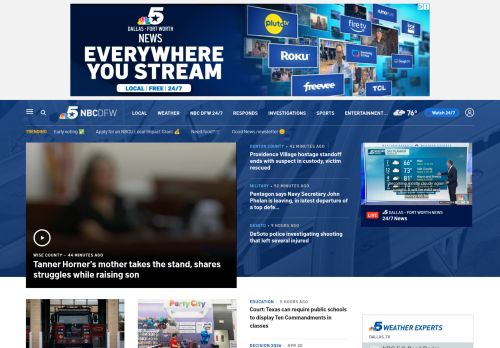 Screenshot of the audited page (Desktop 1440×900)