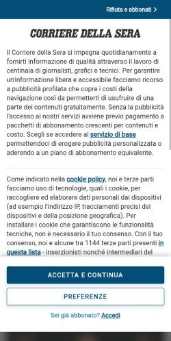 Screenshot of the audited page (Mobile 375×812)