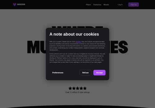 Screenshot of the audited page (Desktop 1440×900)