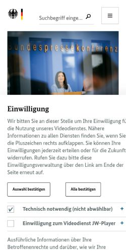 Screenshot of the audited page (Mobile 375×812)
