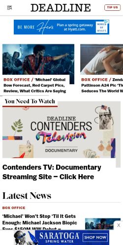 Screenshot of the audited page (Mobile 375×812)