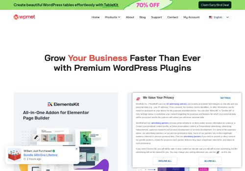 Screenshot of the audited page (Desktop 1440×900)