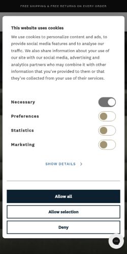 Screenshot of the audited page (Mobile 375×812)