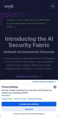 Screenshot of the audited page (Mobile 375×812)