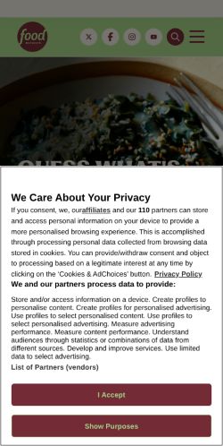 Screenshot of the audited page (Mobile 375×812)
