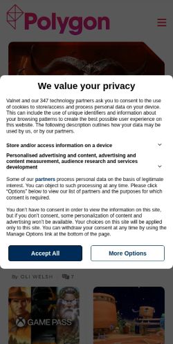 Screenshot of the audited page (Mobile 375×812)