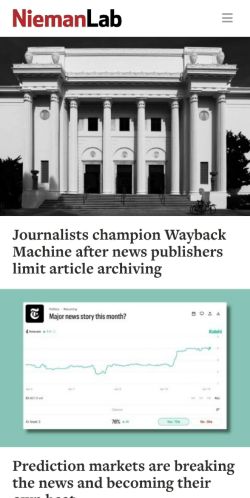 Screenshot of the audited page (Mobile 375×812)