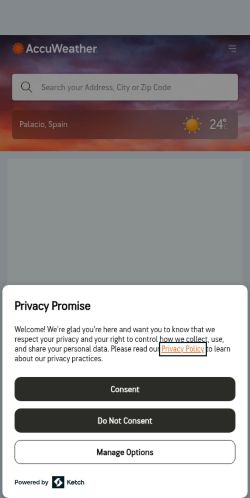 Screenshot of the audited page (Mobile 375×812)