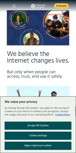 Screenshot of the audited page (Mobile 375×812)
