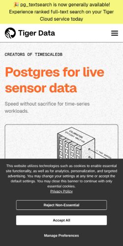Screenshot of the audited page (Mobile 375×812)
