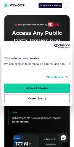 Screenshot of the audited page (Mobile 375×812)