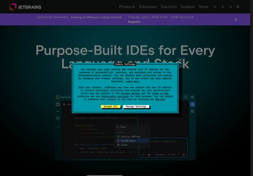 Screenshot of the audited page (Desktop 1440×900)
