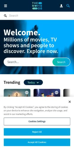 Screenshot of the audited page (Mobile 375×812)