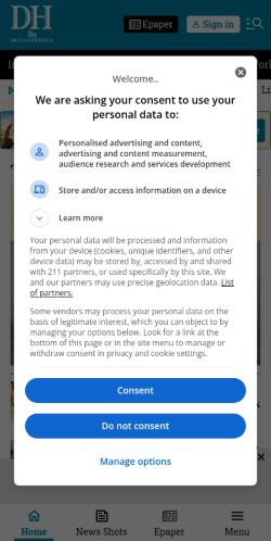 Screenshot of the audited page (Mobile 375×812)