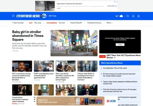 Screenshot of the audited page (Desktop 1440×900)