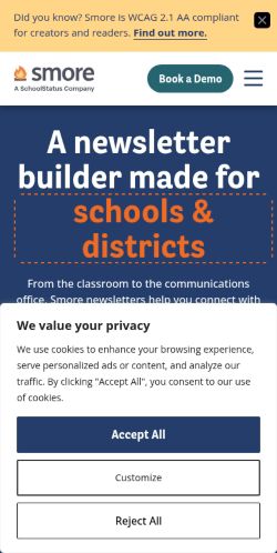 Screenshot of the audited page (Mobile 375×812)