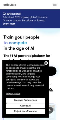 Screenshot of the audited page (Mobile 375×812)