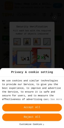 Screenshot of the audited page (Mobile 375×812)