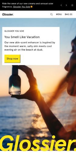 Screenshot of the audited page (Mobile 375×812)