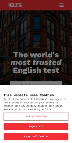 Screenshot of the audited page (Mobile 375×812)