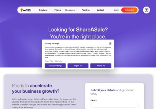 Screenshot of the audited page (Desktop 1440×900)