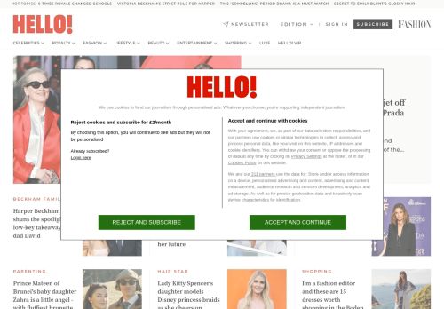 Screenshot of the audited page (Desktop 1440×900)
