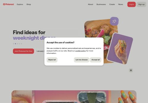 Screenshot of the audited page (Desktop 1440×900)