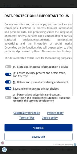Screenshot of the audited page (Mobile 375×812)
