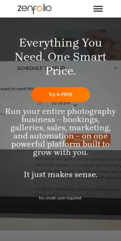 Screenshot of the audited page (Mobile 375×812)