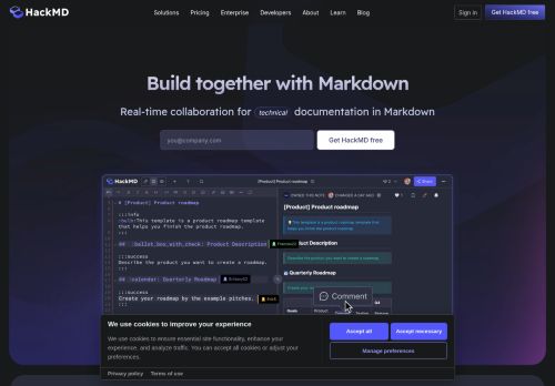 Screenshot of the audited page (Desktop 1440×900)