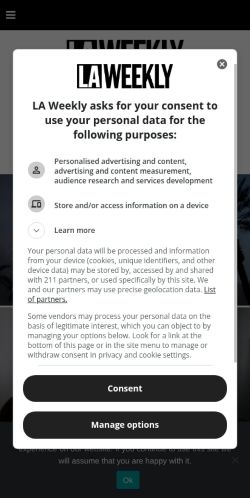 Screenshot of the audited page (Mobile 375×812)