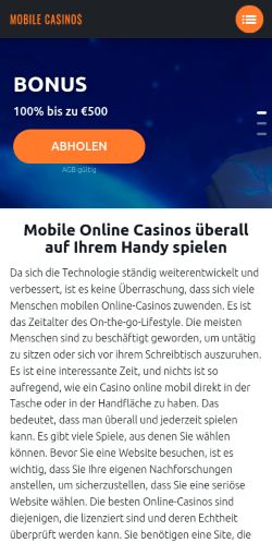 Screenshot of the audited page (Mobile 375×812)