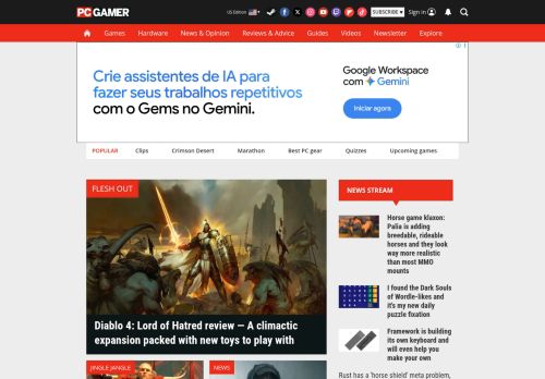 Screenshot of the audited page (Desktop 1440×900)
