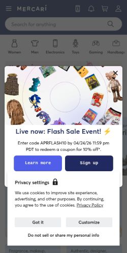 Screenshot of the audited page (Mobile 375×812)
