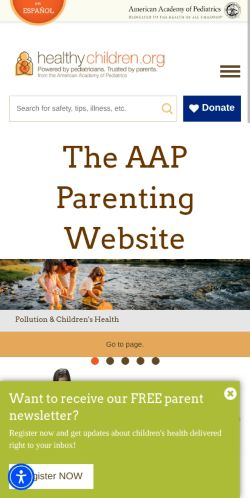 Screenshot of the audited page (Mobile 375×812)