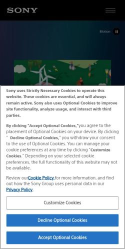 Screenshot of the audited page (Mobile 375×812)