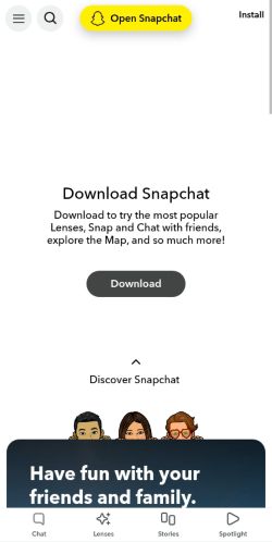 Screenshot of the audited page (Mobile 375×812)