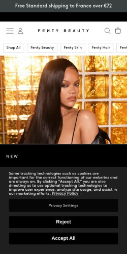 Screenshot of the audited page (Mobile 375×812)