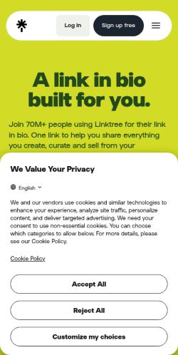 Screenshot of the audited page (Mobile 375×812)