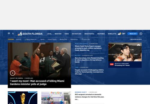 Screenshot of the audited page (Desktop 1440×900)