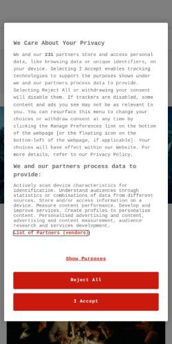 Screenshot of the audited page (Mobile 375×812)