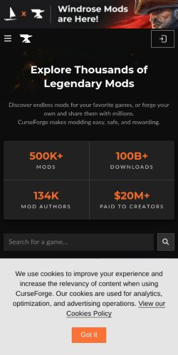 Screenshot of the audited page (Mobile 375×812)