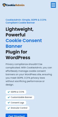 Screenshot of the audited page (Mobile 375×812)